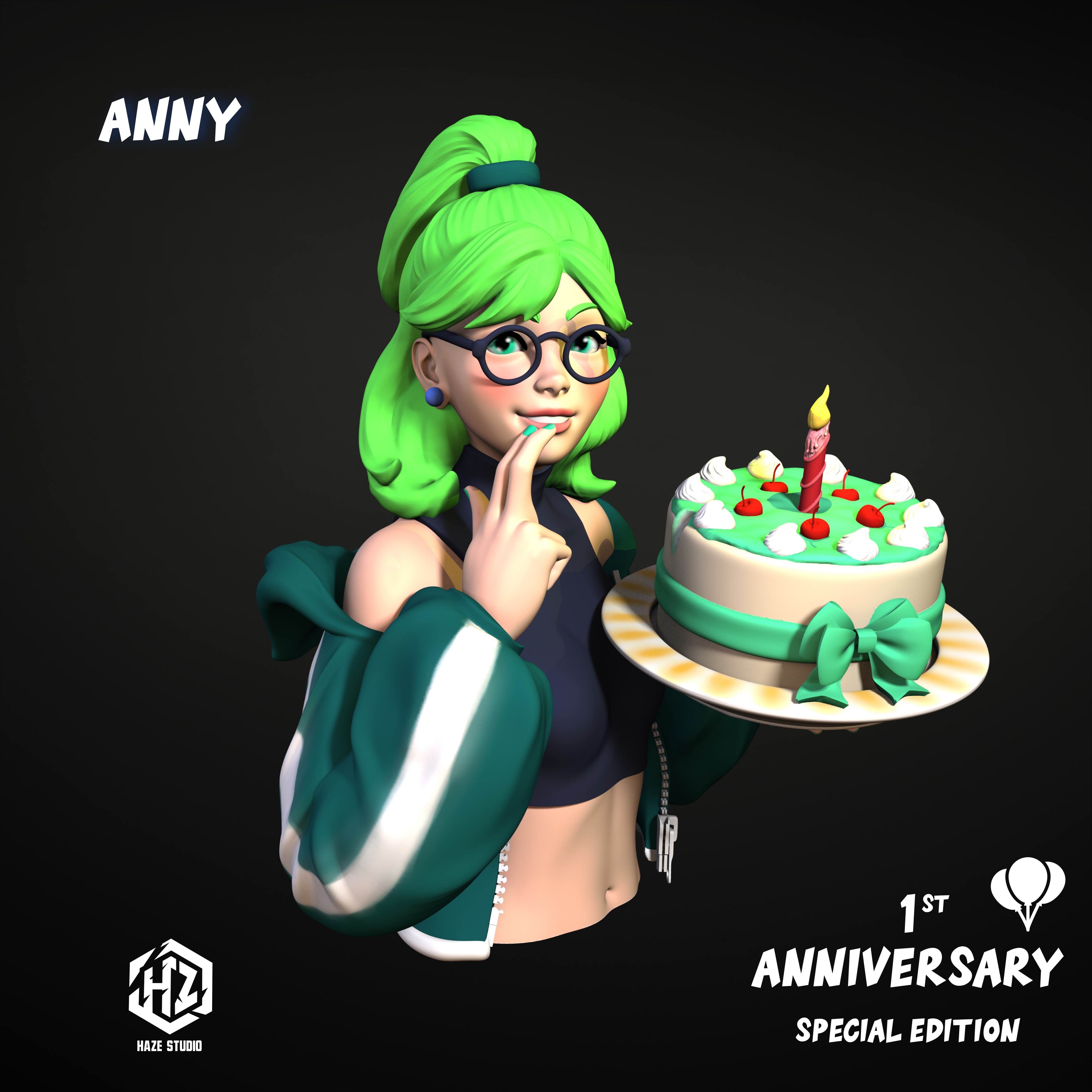 Anny - 1st Anniversary Bust