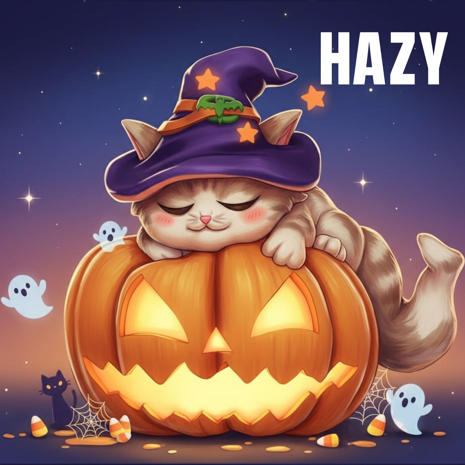 Hazy, The Halloween Cat