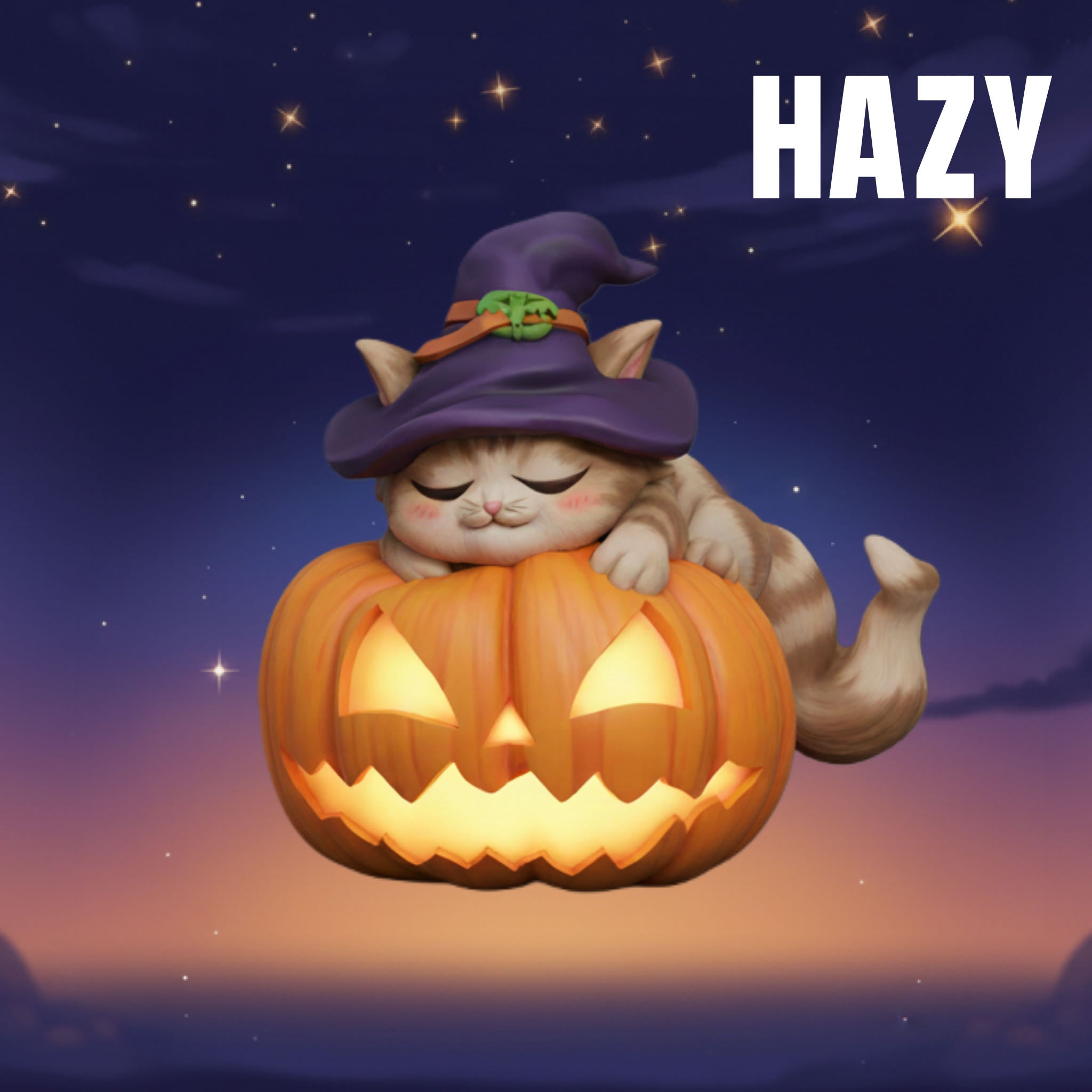 Hazy, The Halloween Cat